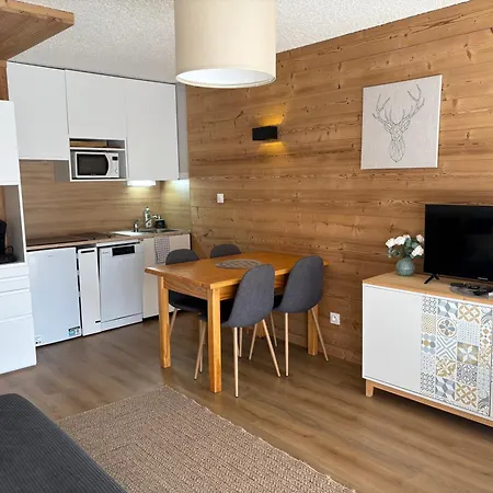 De 32 M2 Pour 3 Personnes Pied Des Pistes Апартаменты Ле дез Альп
