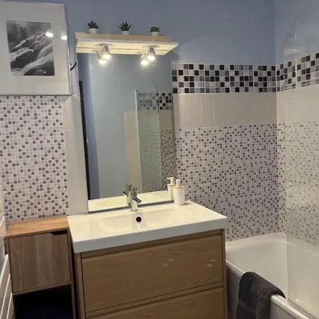 De 32 M2 Pour 3 Personnes Pied Des Pistes Lits Faits Serviettes Fournies Apartment *